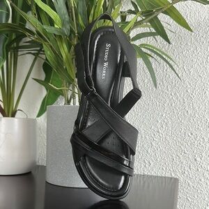 Studio Works Black Women's Sandals